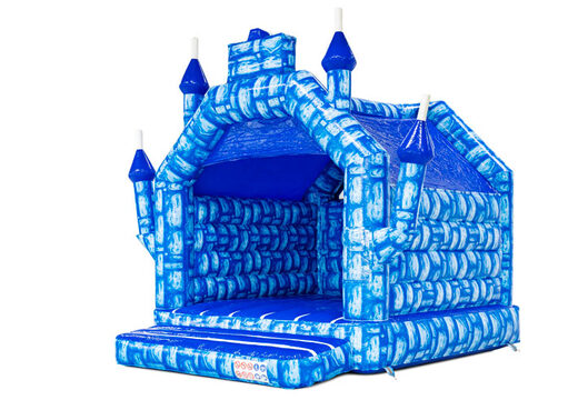 Bouncy Castle Standard A-frame Blue Brick