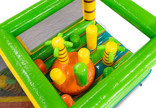 Pillar Dodger obstacle course element crocodile jungle
