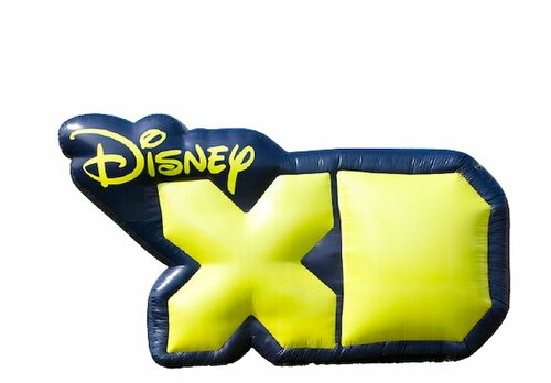 Opblaasbare product vergroting van Disney logo op maat gemaakt