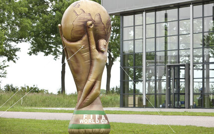 Buy an inflatable 3D FIFA World Club product enlargement. Order inflatable 3D objects now online at JB Inflatables UK